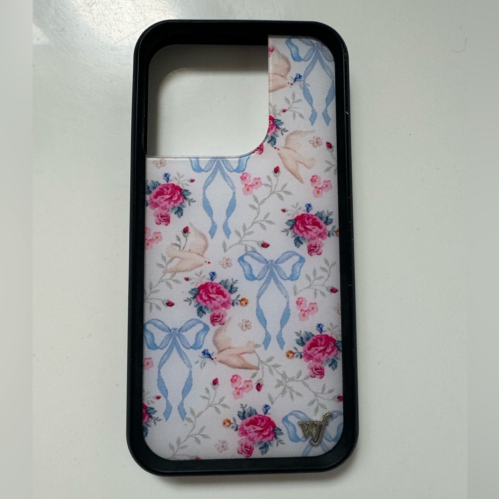 Wildflower Bow Pattern Phone Case